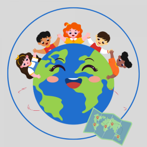 Den dětí - cesta kolem světa 1. třída